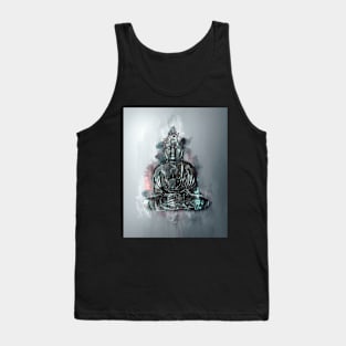 Abstract Buddha Painting Tank Top